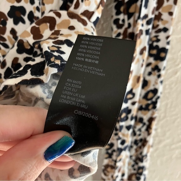 Anthropologie Maeve Katia Leopard Print Ruffled Blouse - Picture 10 of 10